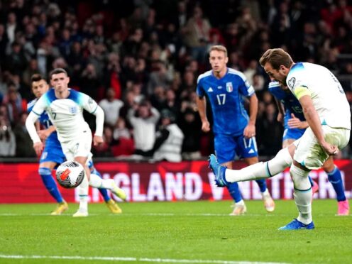 Harry Kane is England’s number-one penalty taker (Nick Potts/PA)