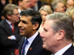 Prime Minister Rishi Sunak and Labour Party leader Sir Keir Starmer (Hannah McKay/PA)