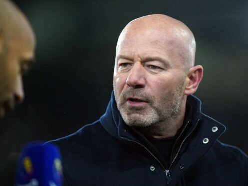 Alan Shearer bemoaned England’s performance (Joe Giddens/PA)