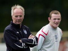 Wayne Rooney (right) was given the green light to feature in Sven-Goran Eriksson’s squad