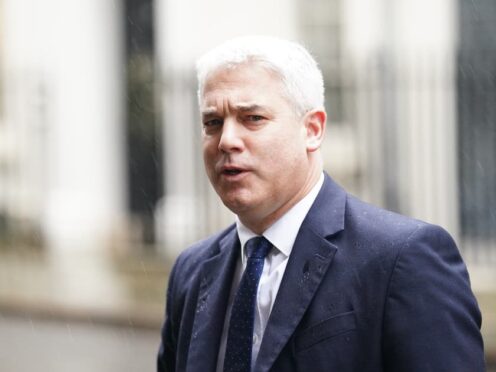 Environment Secretary Steve Barclay said Labour’s manifesto showed Sir Keir Starmer ‘doesn’t care about farmers’ (James Manning/PA)