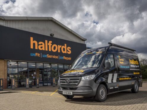 Halfords has revealed slumping annual profits (Halfords/PA)
