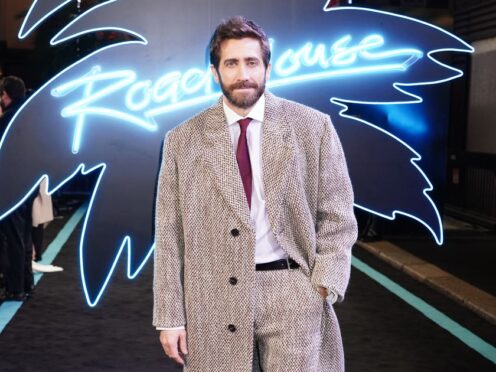 Jake Gyllenhaal most recently starred in Road House (Ian West/PA)