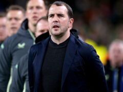 Republic of Ireland interim head coach John O’Shea is in charge for friendlies against Hungary and Portugal (Niall Carson/PA)