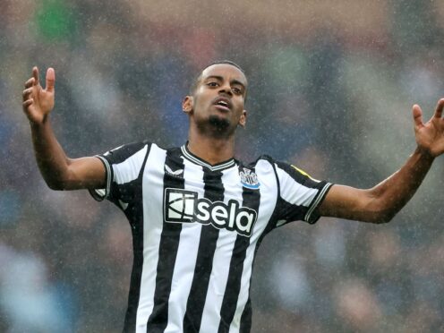 Newcastle United’s Alexander Isak is reportedly a wanted man (PA)