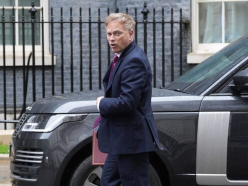 Defence Secretary Grant Shapps said he is ‘a realist’ (Lucy North/PA)