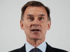 Chancellor Jeremy Hunt has complained of a ‘total failure to appreciate’ the Tories’ ‘superb record’ of 14 years in Government (Aaron Chown/PA)