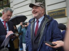 Former subpostmaster Alan Bates, addresses the media after former Post Office boss Paula Vennells gave evidence to the Post Office Horizon IT inquiry at Aldwych House in May (Yui Mok/PA)