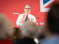 Party leader Sir Keir Starmer will say the mandate Labour seeks from voters is ‘for economic growth’ (Stefan Rousseau/PA)
