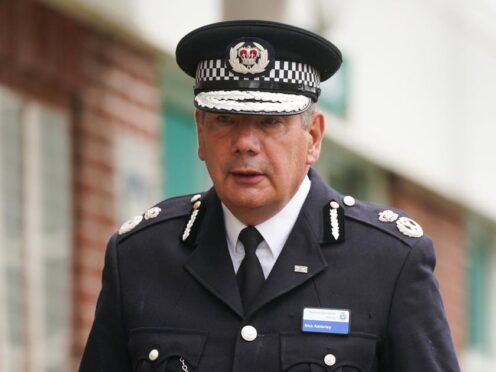 Suspended chief constable Nick Adderley is facing gross misconduct hearing amid claims he exaggerated his rank and length of service (Jacob King/PA)
