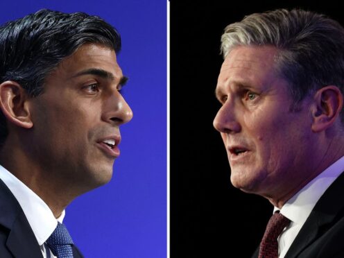 Prime Minister Rishi Sunak and Labour leader Sir Keir Starmer are likely to be pressed on policy during their TV debate (PA)