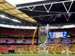 Real Madrid played Borussia Dortmund in the Champions League final at Wembley (Joe Giddens/PA)