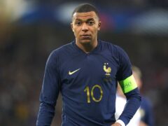 Kylian Mbappe has not made France’s provisional Olympic squad (Adam Davy/PA)