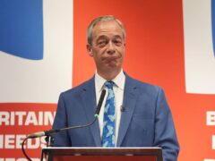 Nigel Farage says Reform UK will become the ‘real opposition’ to Labour (Yui Mok/PA)
