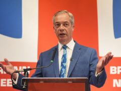 Nigel Farage announces he is taking back the leadership of Reform UK (Yui Mok/PA)