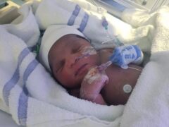 Baby Roman, who was found in 2019, is one of three siblings abandoned by the same parents between 2017 and this year (Metropolitan Police/PA)