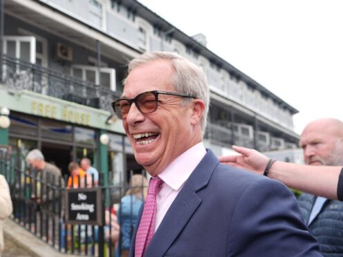 Leader of Reform UK Nigel Farage will be interviewed for a Panorama special (James Manning/PA)