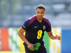 Trent Alexander-Arnold is set to feature in midfield at Euro 2024 (Adam Davy/PA).