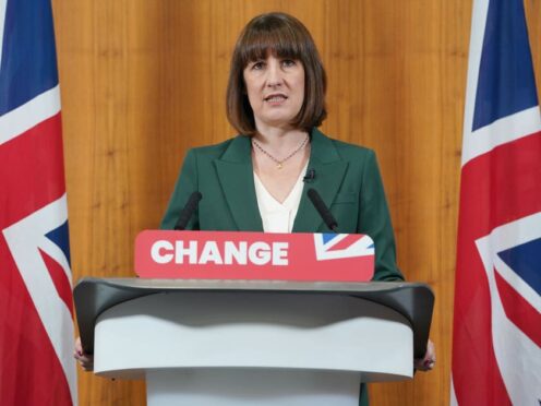 Shadow chancellor Rachel Reeves said to consequences of the Tories’ manifesto would include a new mortgages bombshell (Lucy North/PA)