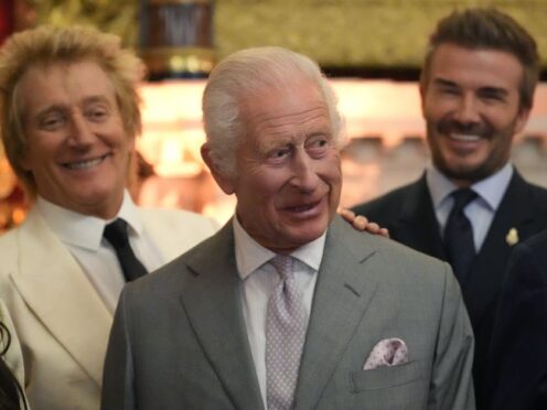 Charles smiles as he attends the King’s Foundation charity’s inaugural awards (Kirsty Wigglesworth/PA)