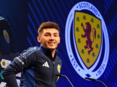 Billy Gilmour is hoping for a starting role in midfielder for Scotland on Friday night (Andrew Milligan/PA)