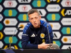 Callum McGregor is looking to make amends for Scotland’s Euro 2024 opener (Andrew Milligan/PA)