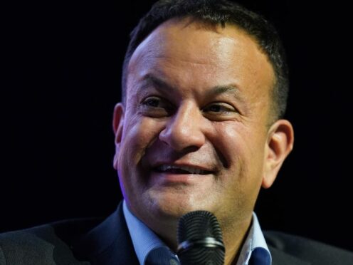 Leo Varadkar spoke about the UK general election at an event in Belfast (Brian Lawless/PA)
