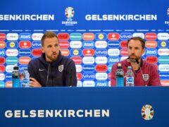 England captain Harry Kane (left) and manager Gareth Southgate will be hoping to get off to a winning start (UEFA Handout/PA)