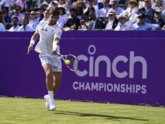 Cameron Norrie (pictured) lost to Milos Raonic at Queen’s (Jordan Pettitt/PA)