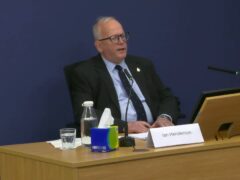Ian Henderson gave evidence to the inquiry on Tuesday (Post Office Horizon IT Inquiry/PA)
