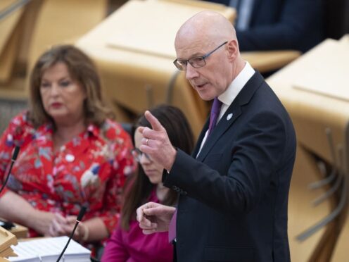 John Swinney has convened a cross-party meeting on the dualling of the A9 (Jane Barlow/PA)