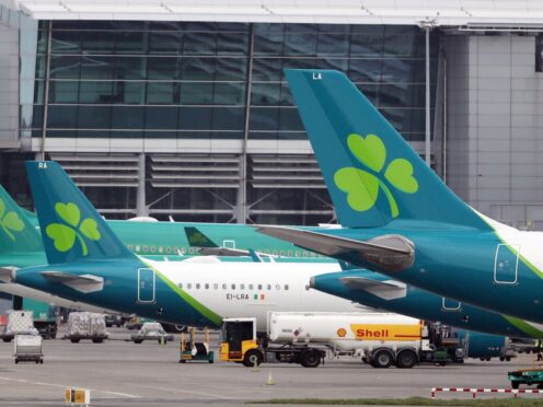 A further 50 flights have been cancelled as a consequence of the pay dispute between Aer Lingus and its pilots (PA)