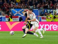The VAR did check and clear the on-field decision not to award Scotland a penalty for a challenge on Stuart Armstrong in Sunday’s Euro 2024 defeat to Hungary, UEFA’s referees’ chief has said (Andrew Milligan/PA)