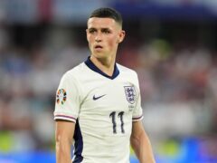 Manchester City midfielder Phil Foden is expected to be back in Germany ahead of Sunday’s last-16 game (Martin Rickett/PA)