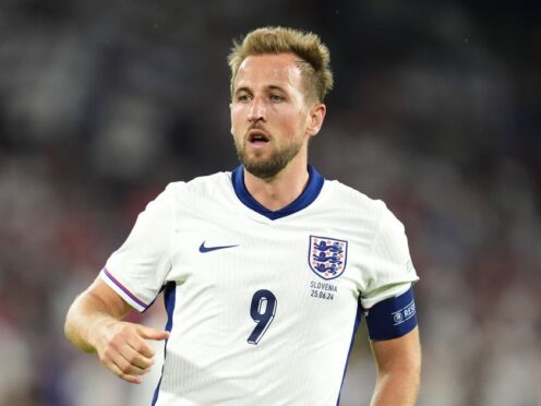Harry Kane is confident England will get better in the knockout stage (Adam Davy/PA).