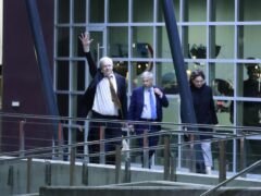 WikiLeaks founder Julian Assange arrives in Canberra (Hilary Wardhaugh/PA)