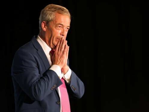 Nigel Farage has sought to distance himself from his campaigners’ comments (Paul Marriott/PA)