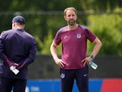England manager Gareth Southgate is preparing to face Slovakia (Adam Davy/PA)