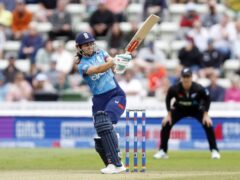 England batter Maia Bouchier made the first hundred of her professional career against New Zealand at Worcester (Nigel French/PA)