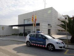 A Mossos d’Esquadra station in Spain (Steve Parsons/PA)