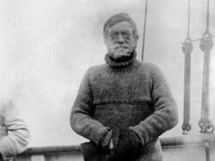 Sir Ernest Shackleton died on board Quest (PA)
