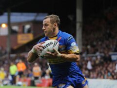 Rob Burrow in action for Leeds Rhinos (Anna Gowthorpe/PA)