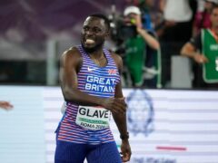 Romell Glave claimed the bronze medal in the men’s 100 meters final at the the European Athletics Championships in Rome (Andrew Medichini/AP)