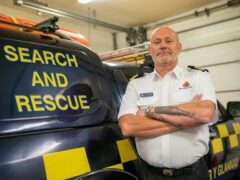Peter Mizen, chief coastguard, Maritime and Coastguard Agency is made an MBE (Ben Birchall/PA)