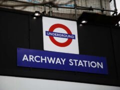 A 101-year-old London Underground passenger was seriously injured after being dragged along a platform when their coat became trapped in a Tube train door (Alamy/PA)