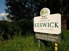 The Lake District town of Keswick has been added to train journey planners despite not having a railway station (Alamy/PA)