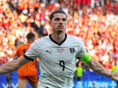 Marcel Sabitzer scored Austria’s winner against the Netherlands (Michael Kappeler/AP)