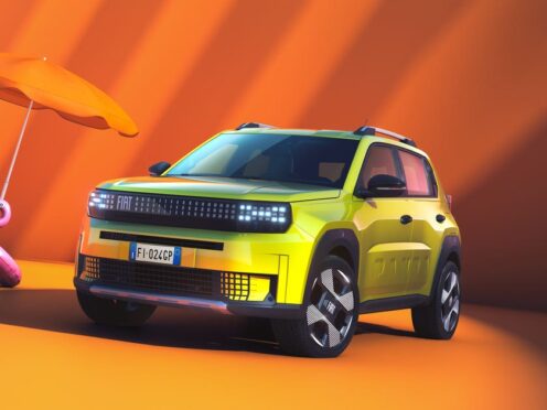 The new Grande Panda will be the first car based on Fiat’s new multi-energy platform. (Stellantis Media)