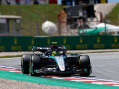 Lewis Hamilton finished fastest in practice (Joan Monfort/AP)