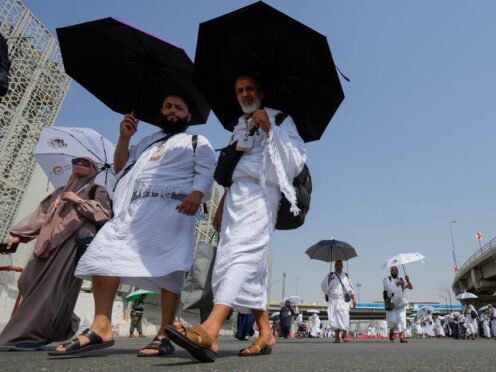 Around two million Muslim pilgrims are expected (AP)